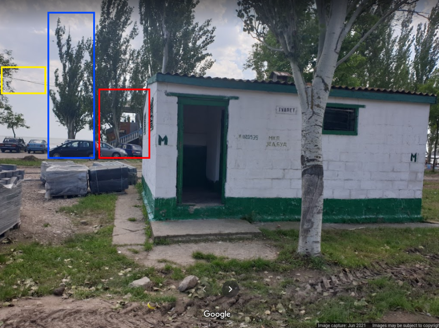 relevant features seen photo gallery of public bathroom near mariupol coast